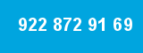 922 872 91 69 922 872 91 69